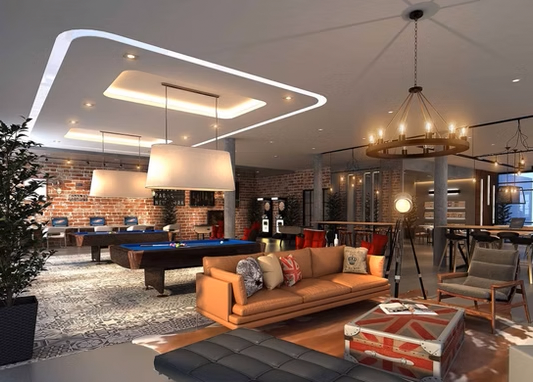 Unio Residence facility — games room