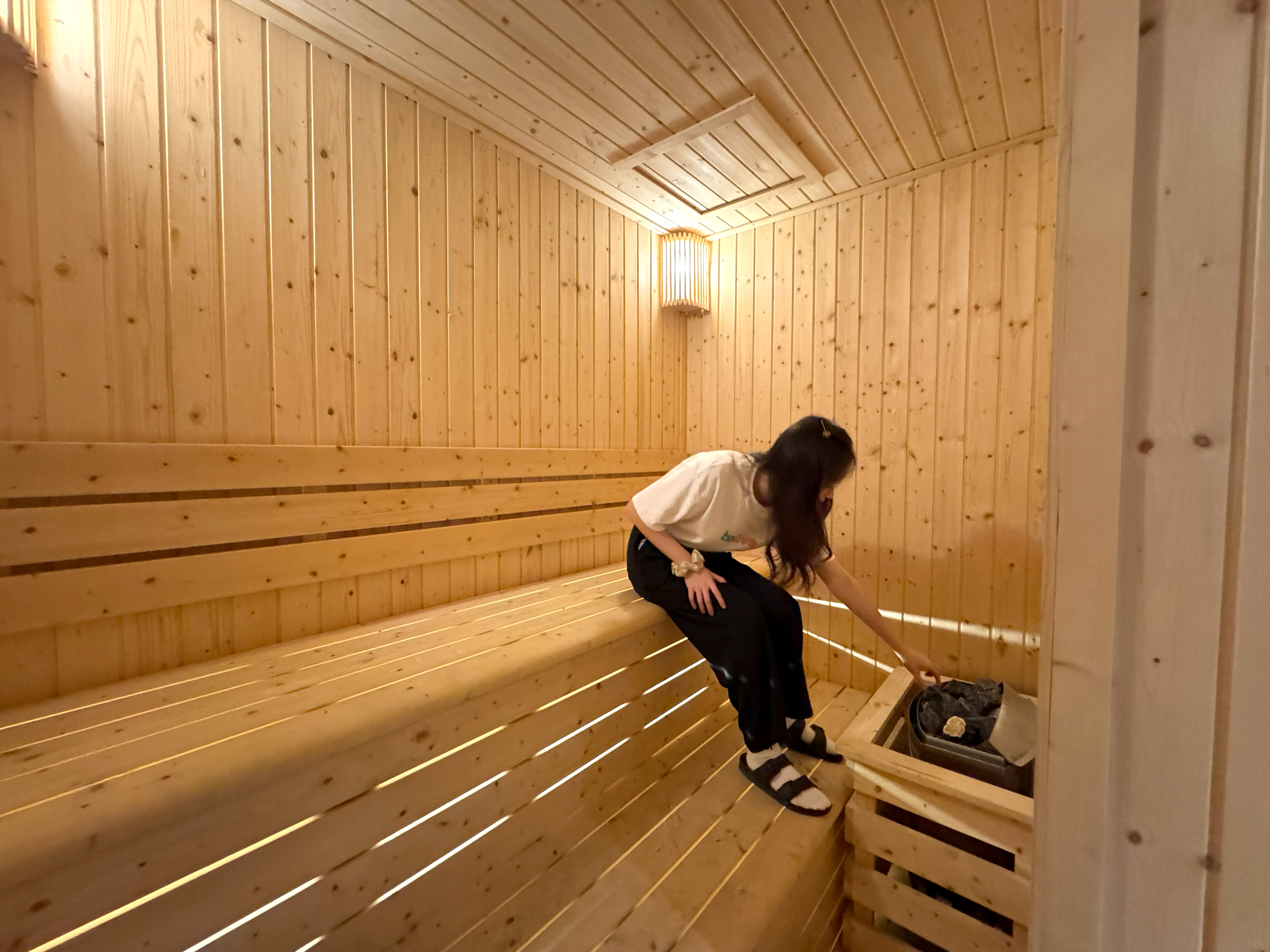 Vivo facility — sauna